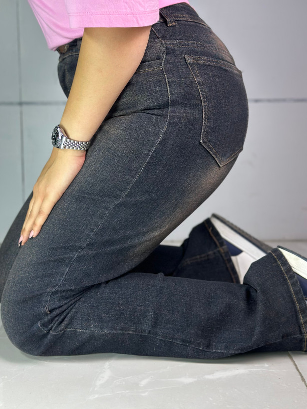 شلوار جین سنگشور تینت صورتی